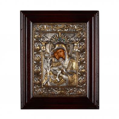 a-greek-orthodox-icon-with-sterling-silver-oklad