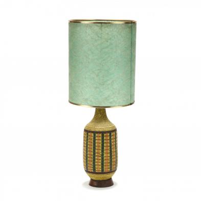 italian-mid-century-pottery-table-lamp