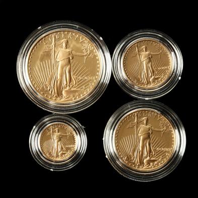 1991-gold-american-eagle-four-coin-proof-set