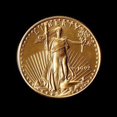 1992-50-gold-american-eagle-one-ounce-coin
