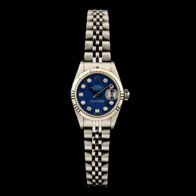 lady-s-stainless-steel-oyster-perpetual-datejust-watch-rolex