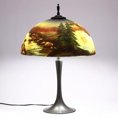 contemporary-reverse-painted-glass-table-lamp