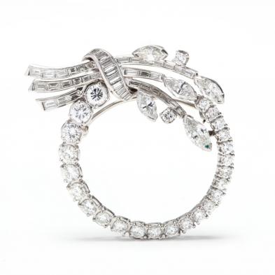 platinum-and-diamond-circle-brooch