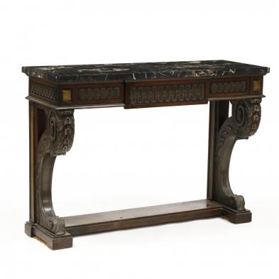 spanish-baroque-style-carved-marble-top-console-table