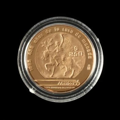 mexico-1985-proof-250-pesos-gold-for-1986-world-cup-soccer-games