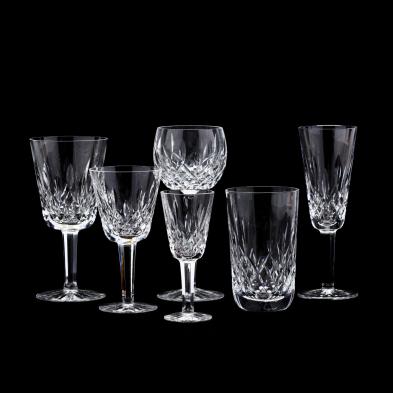 a-suite-of-waterford-lismore-crystal-stemware