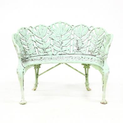 antique-cast-aluminum-garden-bench