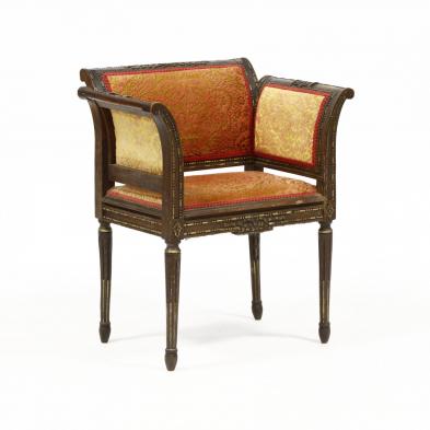 louis-xvi-style-carved-walnut-hall-chair