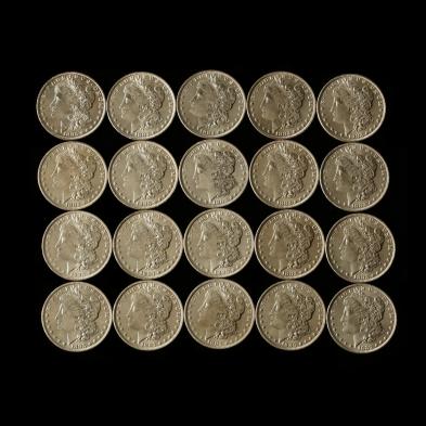 roll-of-twenty-uncirculated-1883-o-morgan-silver-dollars