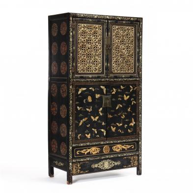 antique-chinese-lacquered-and-gilt-decorated-butterfly-cabinet