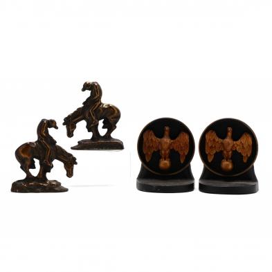 two-pair-of-vintage-bookends