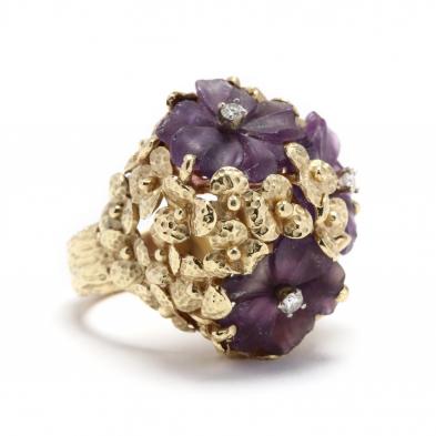18kt-gold-amethyst-and-diamond-ring