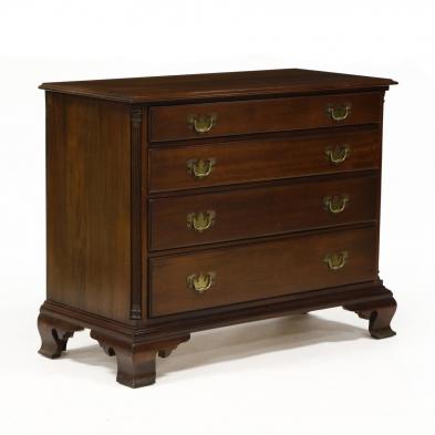 century-furniture-henry-ford-museum-reproduction-chippendale-style-mahogany-chest-of-drawers
