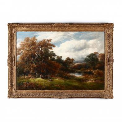 george-turner-english-1841-1910-i-a-scene-at-knowle-hills-derbyshire-i