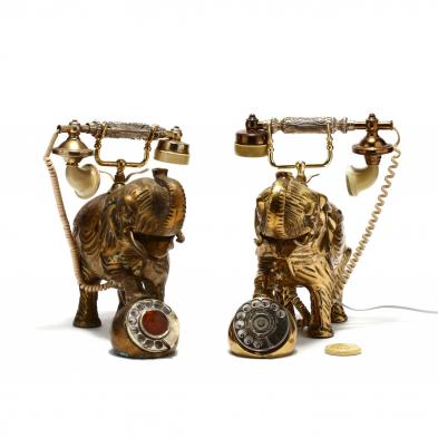 pair-of-brass-elephant-form-rotary-dial-telephones