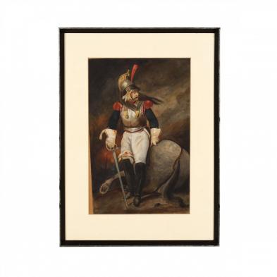 manner-of-theodore-gericault-french-1791-1824-the-wounded-cuirassier