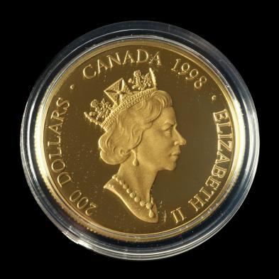 canada-1998-proof-white-buffalo-gold-200-dollars