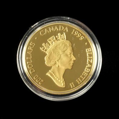 canada-1999-proof-mikmaq-buttlerfly-gold-200-dollars