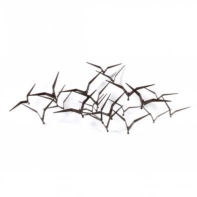 curtis-jere-vintage-flock-of-birds-wall-sculpture