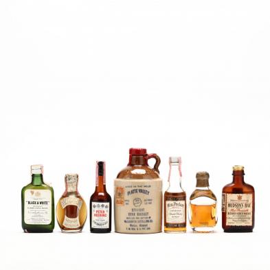 miniature-whisky-spirits-bottles