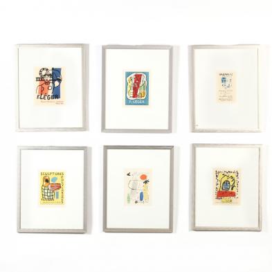 six-lithographs-from-mourlot-s-i-art-in-posters-i-after-miro-leger-and-picasso