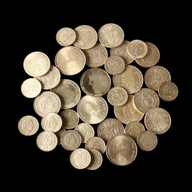 netherlands-36-circulated-20th-century-silver-alloy-coins