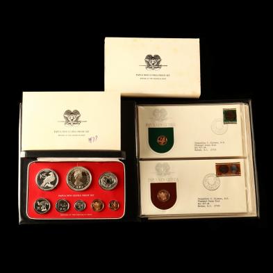 papua-new-guinea-three-1970s-proof-sets-with-silver