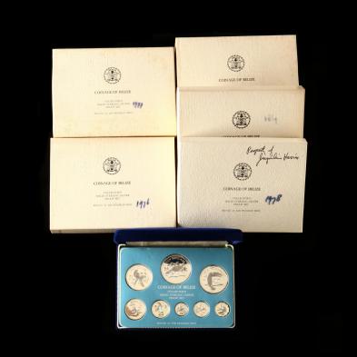 belize-five-eight-coin-sterling-silver-proof-sets