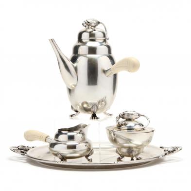 a-georg-jensen-style-sterling-silver-coffee-service-with-tray