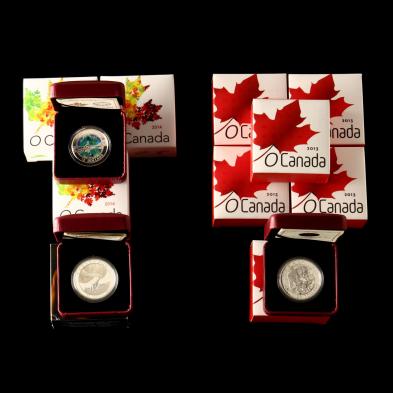 canada-ten-silver-commemorative-coins