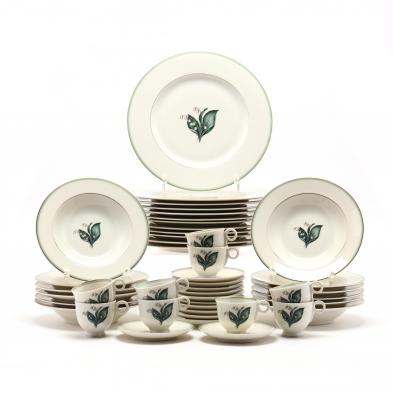 45-pieces-of-vintage-frederick-lunning-lily-of-the-valley-china