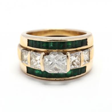 14kt-diamond-and-emerald-ring