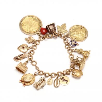 gold-charm-bracelet