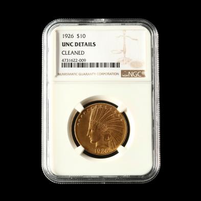 1926-10-gold-indian-head-eagle-ngc-unc-details-cleaned