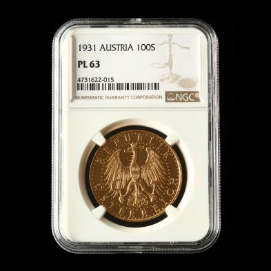 austria-1931-100-shilling-ngc-pl63