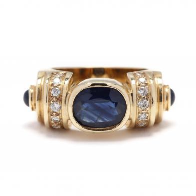 14kt-gold-sapphire-and-diamond-ring