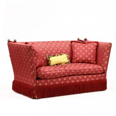 knole-style-upholstered-diminutive-sofa