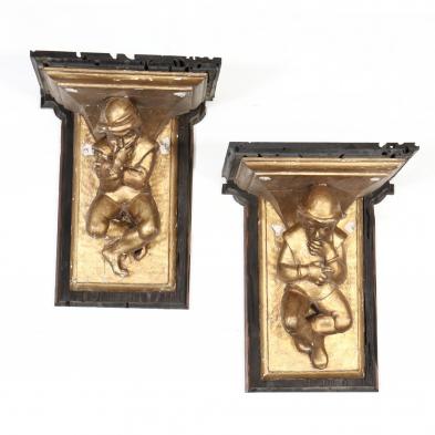 pair-of-vintage-carved-and-gilt-figural-wall-brackets