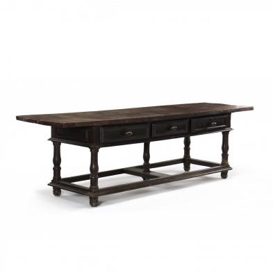 large-spanish-walnut-refectory-table