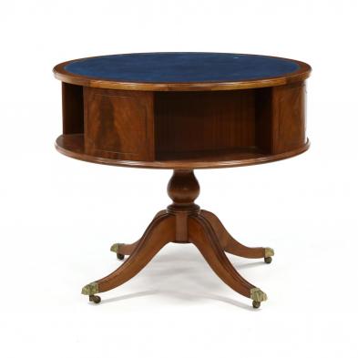georgian-style-mahogany-drum-table