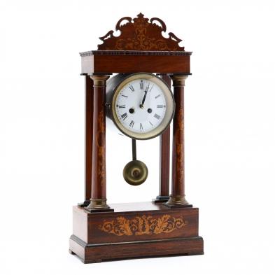 antique-french-inlaid-bracket-clock