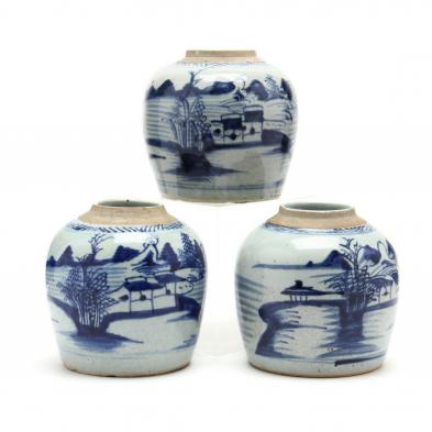 three-chinese-blue-and-white-ginger-jars