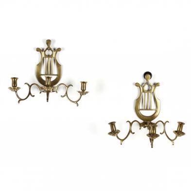 pair-of-18th-century-style-brass-candle-sconces