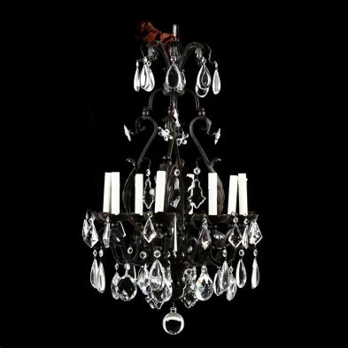 spanish-rococo-style-drop-prism-chandelier