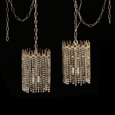 pair-of-mid-century-brutalist-pendant-lights
