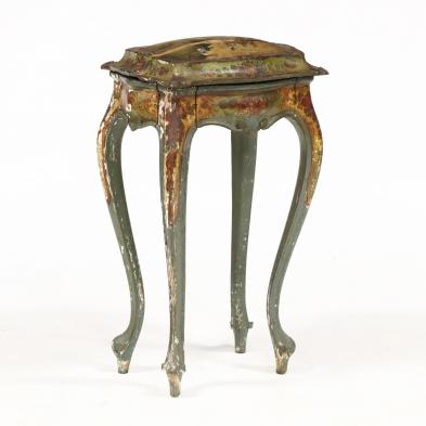 antique-venetian-painted-sewing-stand