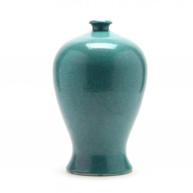 a-chinese-monochrome-duck-egg-blue-porcelain-vase