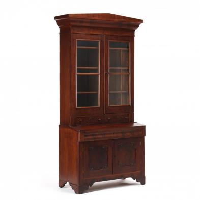 att-thomas-day-mahogany-secretary-bookcase