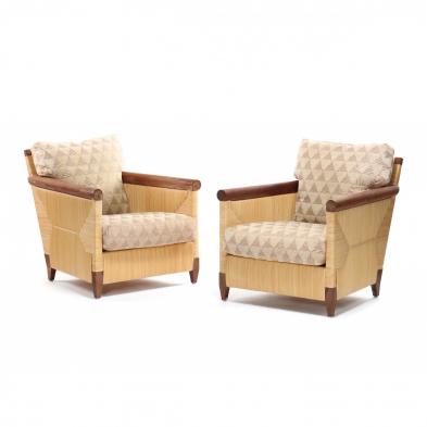 john-hutton-1947-2006-pair-of-club-chairs-donghia-merbau-collection