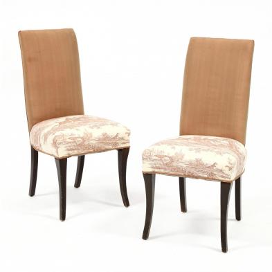 pair-of-toile-upholstered-side-chairs